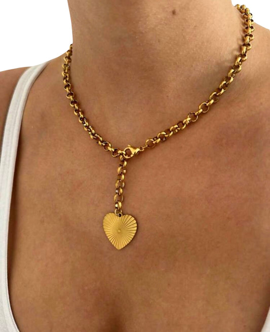 Heart Chain Necklace