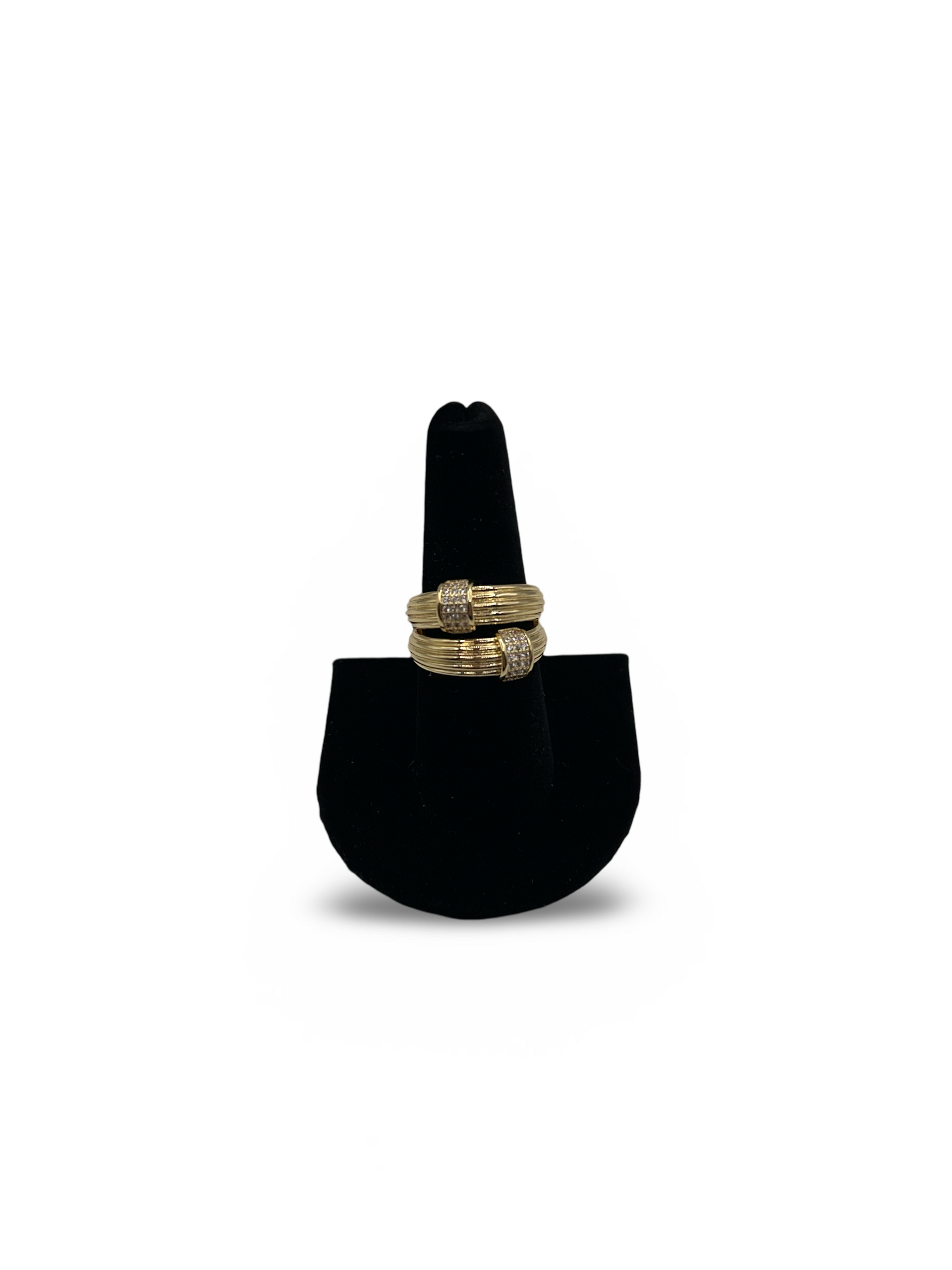 Double Stack Ring - Gold